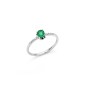 ANELLO ORO BIANCO SMERALDO OVALE DIAMANTI DONNA MILUNA LE GEMME ANELLO ORO BIANCO SMERALDO OVALE DIAMANTI DONNA MILUNA LE GEMME
