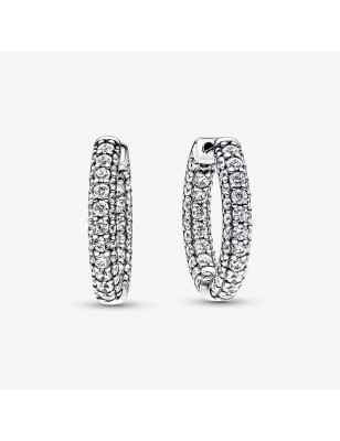 ORECCHINI CERCHI PAVE DONNA PANDORA TIMELESS 292624C01 Pandora