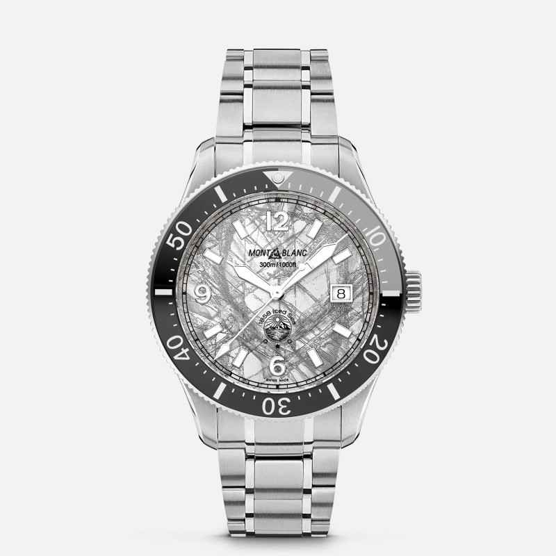 OROLOGIO 1858 ICED SEA AUTOMATIC DATE UOMO MONTBLANC 