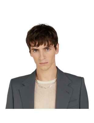 COLLANA A CATENA IN ARGENTO UOMO-DONNA GUCCI INTERLOCKING G YBB75970300100U Gucci