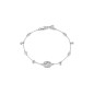 BRACCIALE ORO BIANCO DIAMANTI 17CM DONNA GUCCI INTERLOCKING G BRACCIALE ORO BIANCO DIAMANTI 17CM DONNA GUCCI INTERLOCKING G