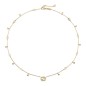 COLLANA IN ORO GIALLO E DIAMANTI 0.27 CT DONNA GUCCI INTERLOCKING G