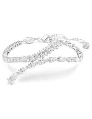 BRACCIALE MATRIX BIANCO TAGLIO MISTO DONNA SWAROVSKI  5693154 Swarovski
