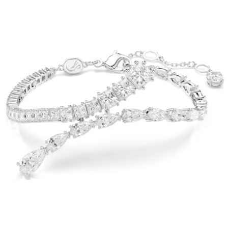 BRACCIALE MATRIX BIANCO TAGLIO MISTO DONNA SWAROVSKI  5693154 Swarovski