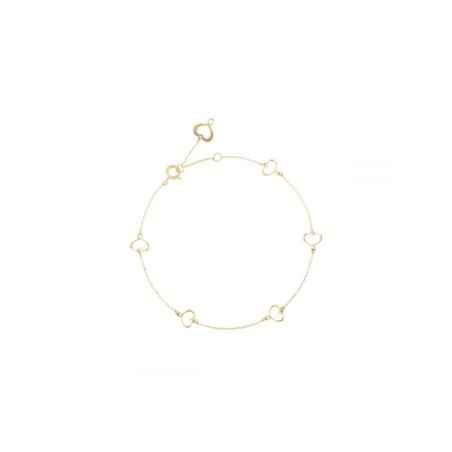 BRACCIALE 18KT CON 5 CUORI DONNA MAMAN ET SOPHIE  BRSSO5MS MAMAN ET SOPHIE