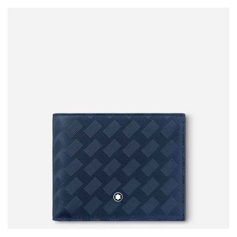 PORTAFOGLIO IN PELLE BLU UOMO MONTBLANC EXTREME 3.0