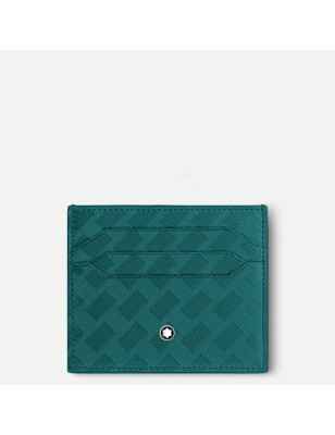 PORTA CARTE DI CREDITO 6 SCOMPARTI BLU FELCE MONTBLANC EXTREME 3.0 131772 MONTBLANC