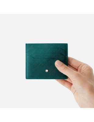 PORTA CARTE DI CREDITO 6 SCOMPARTI BLU FELCE MONTBLANC EXTREME 3.0 131772 MONTBLANC