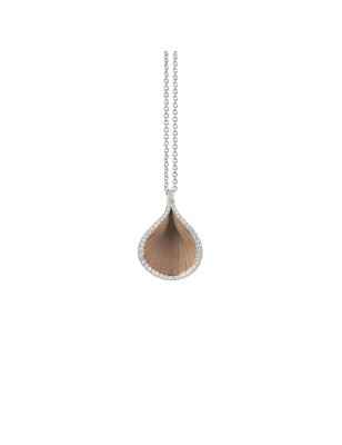 COLLANA ORO CIOCCOLATO DONNA ANNAMARIA CAMMILLI GOCCIA GPE2002C Annamaria Cammilli