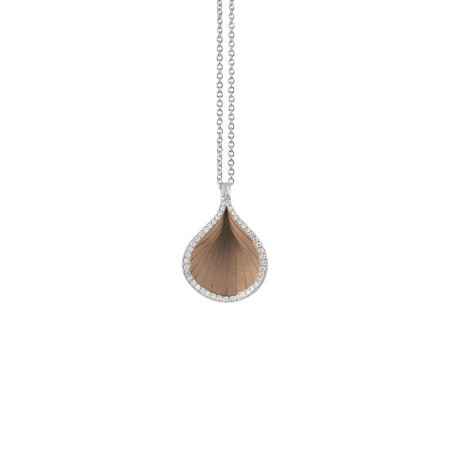 COLLANA ORO CIOCCOLATO DONNA ANNAMARIA CAMMILLI GOCCIA GPE2002C Annamaria Cammilli