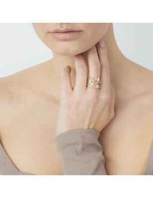 ANELLO ORO ROSA DIAMANTI DONNA ANNAMARIA CAMMILLI DUNE GAN0914P Annamaria Cammilli