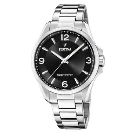 OROLOGIO SOLAR ENERGY 41MM NERO UOMO FESTINA  F20656/4 Festina