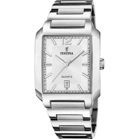 OROLOGIO ON THE SQUARE ACCIAIO UOMO FESTINA  F20677/2 Festina