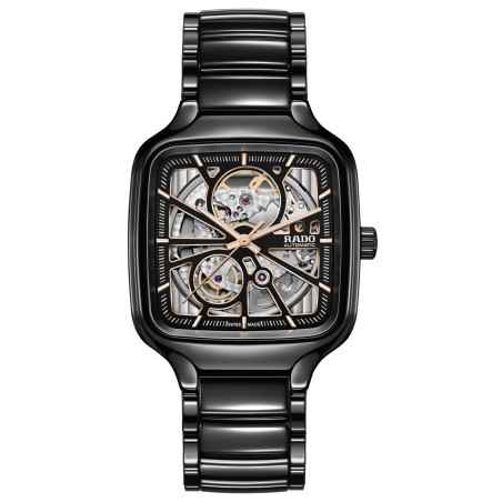 OROLOGIO TRUE SQUARE AUTOMATIC OPEN HEART UOMO RADO  R27086162 Rado