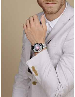 OROLOGIO CAPTAIN COOK ROSSO SCURO UOMO RADO  R32105353 Rado