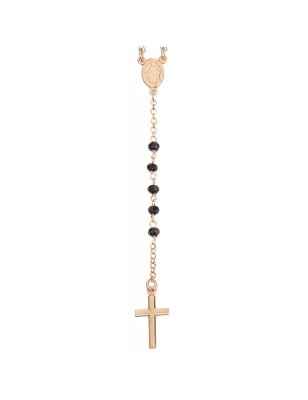 ROSARIO CLASSICO CRISTALLI NERI UNISEX AMEN CRORN4 Amen