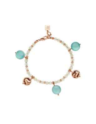 BRACCIALE STONE PAILLETTES PRENITE DONNA ROSSOPREZIOSO  BC 24004 A ROSSOPREZIOSO