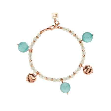 BRACCIALE STONE PAILLETTES PRENITE DONNA ROSSOPREZIOSO  BC 24004 A ROSSOPREZIOSO