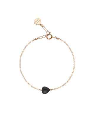 BRACCIALE BLACK DONNA ROSSOPREZIOSO SEMINO D'AMORE BC 24406 BK ROSSOPREZIOSO