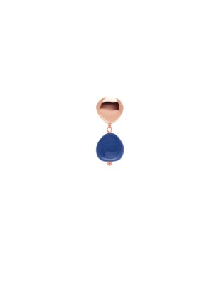 MONORECCHINO DUO BLUE LONDON ROSSOPREZIOSO SEMINO D'AMORE OC 24445 BN ROSSOPREZIOSO