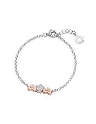 BRACCIALE ANGELO E CUORI DONNA ROBERTO GIANNOTTI  GIA337 ROBERTO GIANNOTTI
