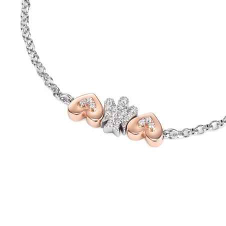 BRACCIALE ANGELO E CUORI DONNA ROBERTO GIANNOTTI 