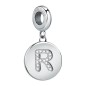 CHARM LETTERA R ACCIAIO E CRISTALLI DONNA MORELLATO 