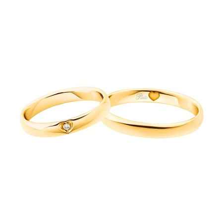 ANELLO FEDE NUZIALE IN ORO GIALLO UOMO-DONNA POLELLO  3120UG POLELLO
