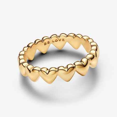 ANELLO FASCIA A CUORI BE LOVE MIS.50 DONNA PANDORA 