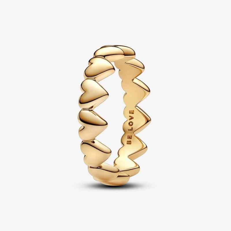 ANELLO FASCIA A CUORI BE LOVE MIS.54 DONNA PANDORA 