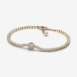 BRACCIALE TENNIS SCINTILLANTE COLOR ORO CM18 DONNA PANDORA BRACCIALE TENNIS SCINTILLANTE COLOR ORO CM18 DONNA PANDORA