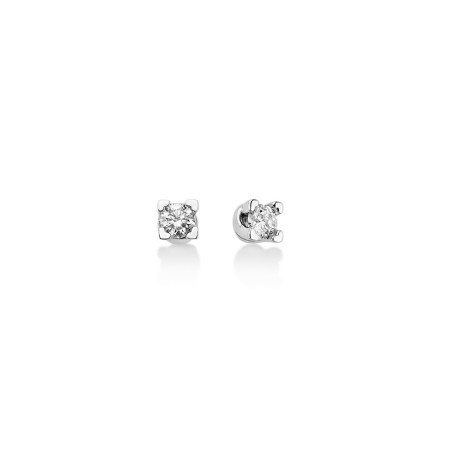 ORECCHINI PUNTO LUCE DIAMANTI E DETTAGLIO A CUORE DONNA MILUNA ERD2421-018G7 Miluna