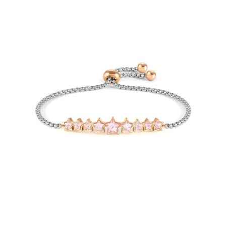 BRACCIALE MILLELUCI STELLE DI CRISTALLI ROSA NOMINATION 028012/003 NOMINATION