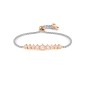 BRACCIALE MILLELUCI STELLE DI CRISTALLI ROSA NOMINATION