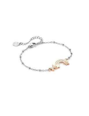 BRACCIALE HAPPYWORLD ARCOBALENO E FARFALLA NOMINATION 028407/044 NOMINATION