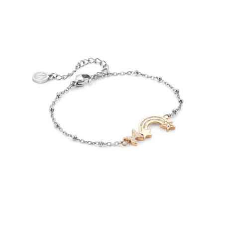 BRACCIALE HAPPYWORLD ARCOBALENO E FARFALLA NOMINATION 028407/044 NOMINATION