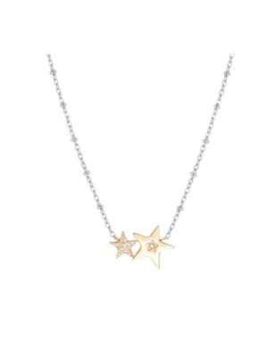 COLLANA HAPPYWORLD STELLE E ZIRCONI BIANCHI NOMINATION 028408/023 NOMINATION
