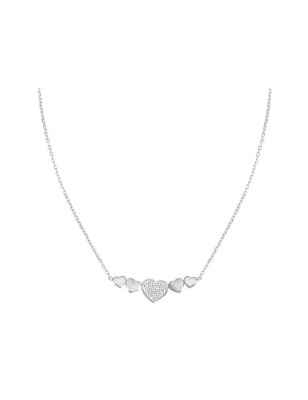 COLLANA MISSTRENDY CUORI E ZIRCONI DONNA NOMINATION  029301/004 NOMINATION