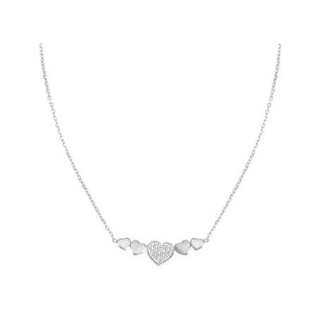COLLANA MISSTRENDY CUORI E ZIRCONI DONNA NOMINATION  029301/004 NOMINATION