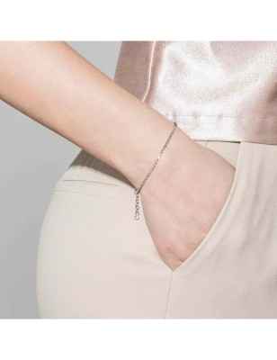 BRACCIALE SEMPLICE SEIMIA ARGENTO RODIATO DONNA NOMINATION 