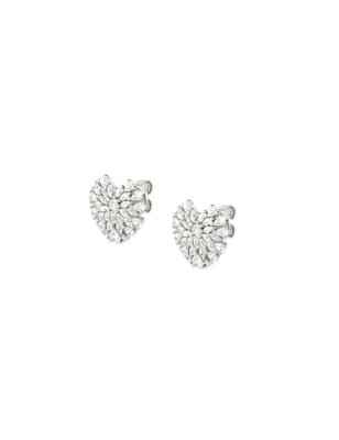 ORECCHINI RAYOFLIGHT CON CUORE E ZIRCONI BIANCHI DONNA NOMINATION 