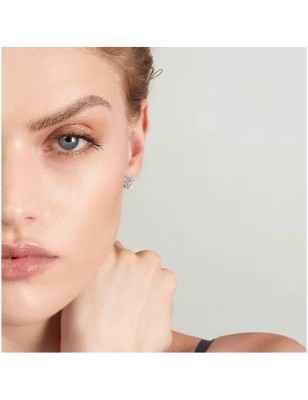 ORECCHINI RAYOFLIGHT CON CUORE E ZIRCONI BIANCHI DONNA NOMINATION  240204/004 Nomination