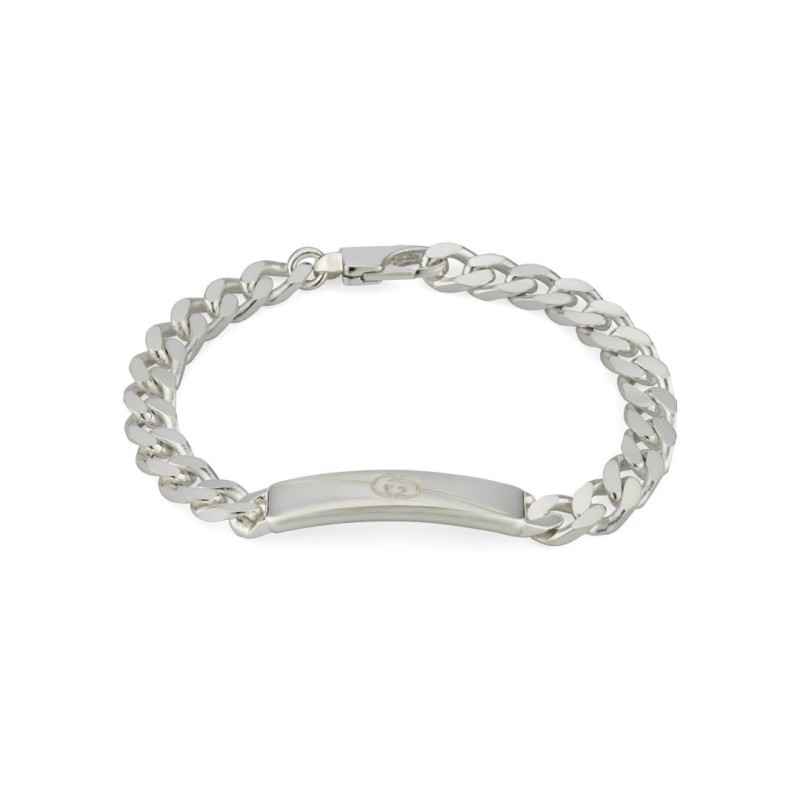 BRACCIALE IN ARGENTO UOMO GUCCI INTERLOCKING G BRACCIALE IN ARGENTO UOMO GUCCI INTERLOCKING G