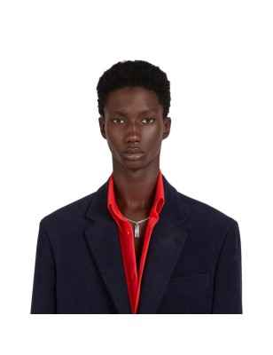 COLLANA IN ARGENTO UOMO GUCCI INTERLOCKING G YBB77405500100U Gucci