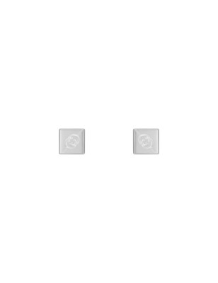 ORECCHINI IN ARGENTO DONNA GUCCI INTERLOCKING G YBD77403300100U Gucci