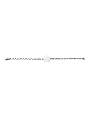 BRACCIALE IN ARGENTO UOMO-DONNA GUCCI TRADEMARK YBA779169001017 Gucci