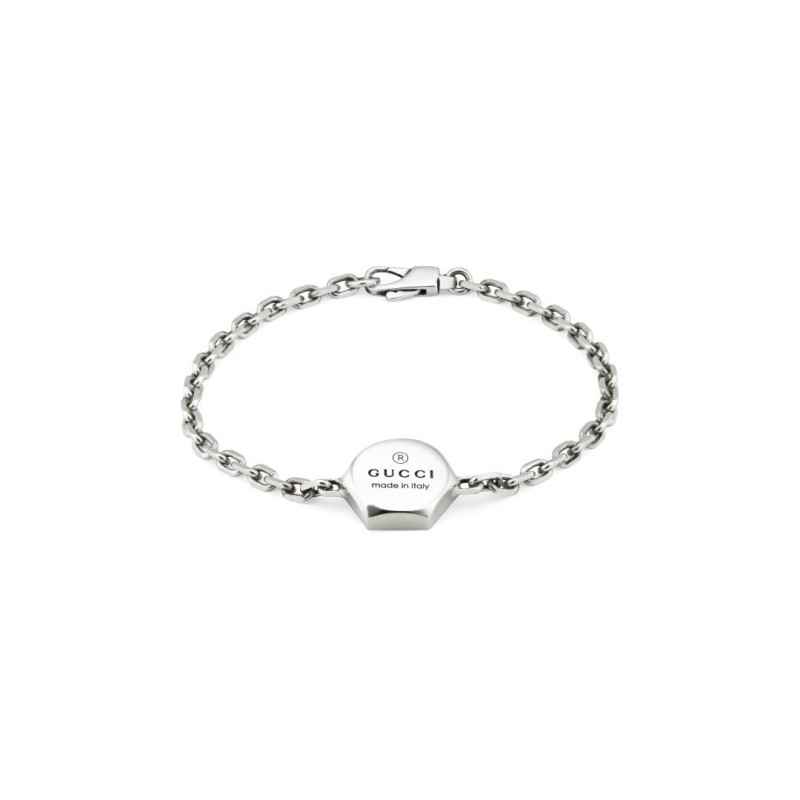 BRACCIALE IN ARGENTO 19CM UOMO-DONNA GUCCI TRADEMARK BRACCIALE IN ARGENTO 19CM UOMO-DONNA GUCCI TRADEMARK