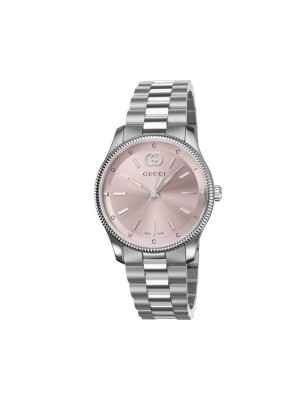 OROLOGIO IN ACCIAIO 29MM DONNA GUCCI G-TIMELESS YA1265061 Gucci