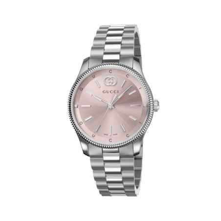 OROLOGIO IN ACCIAIO 29MM DONNA GUCCI G-TIMELESS YA1265061 Gucci