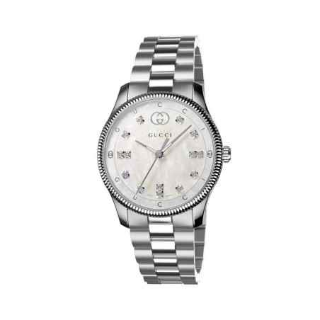 OROLOGIO MADREPERLA DIAMANTI DONNA GUCCI G-TIMELESS YA1265064 Gucci